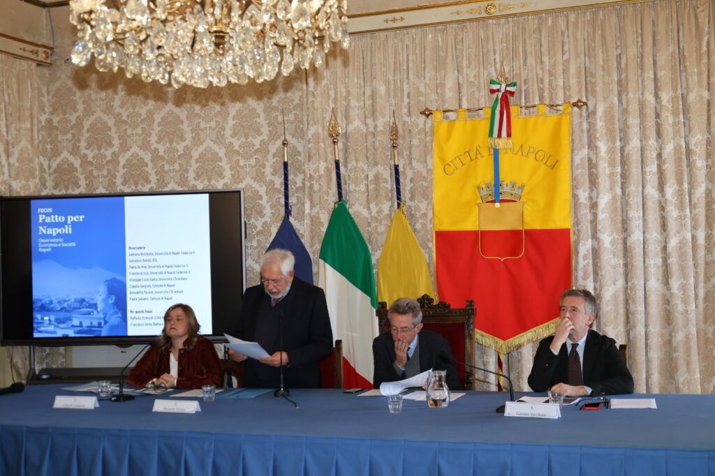 CAMPANIA ECONOMY -Presentato lo studio sul Patto per Napoli