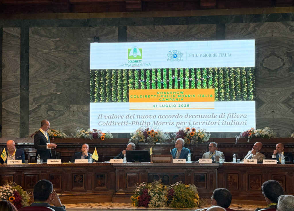 CAMPANIA ECONOMY - Accordo fra Coldiretti e Philip Morris Italia